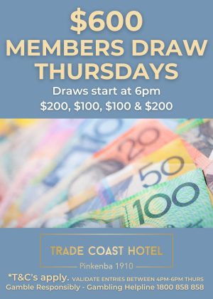 $600 Members Draw